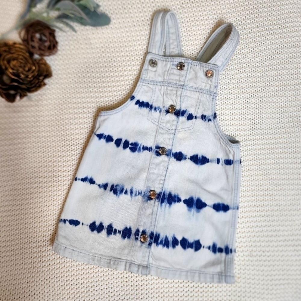 GAP Denim todler girls overall dress size 2T